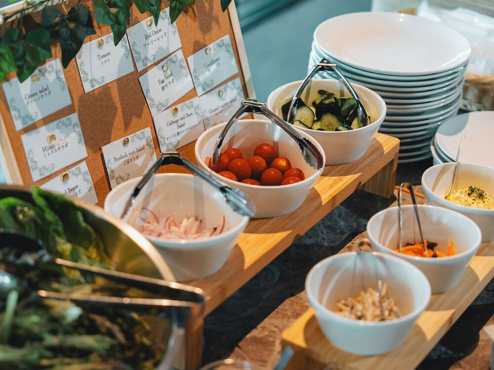 朝食ビュッフェ