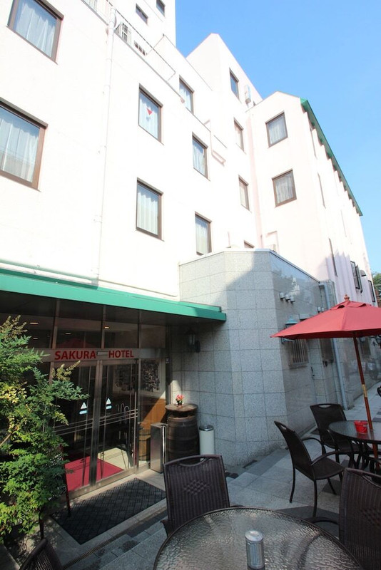施設の正面