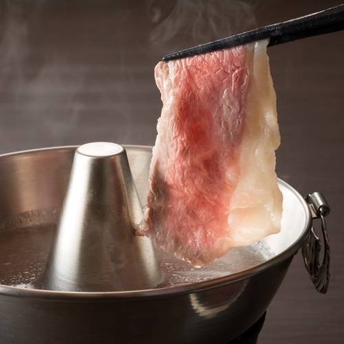 メインの牛・豚しゃぶしゃぶ / 4