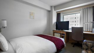 スタンダードダブルルーム 禁煙 (18 sqm) [広島駅より電車で20分]