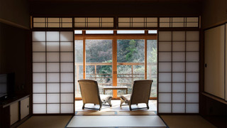 和室　スイート　檜風呂付　『夕顔』