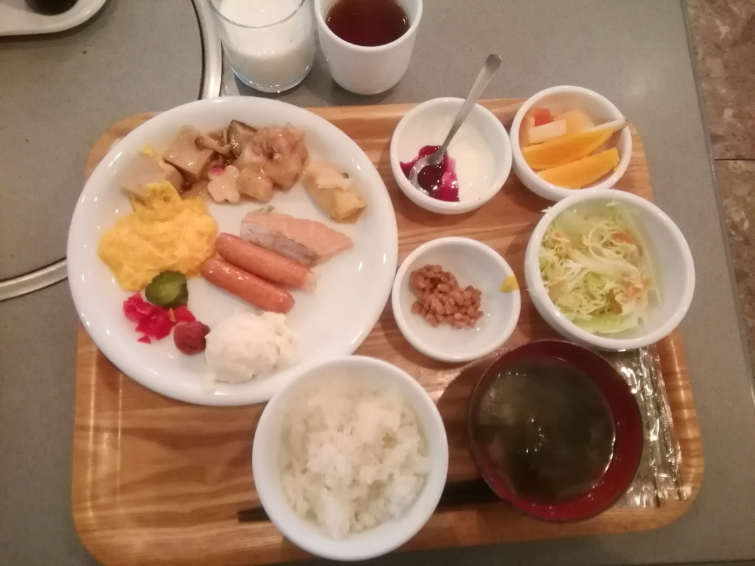 バイキングの朝食