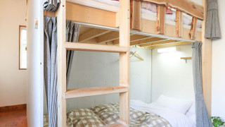 男女混合ドミトリー8人部屋 2ベッド利用