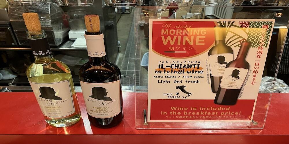 朝食ビュッフェ