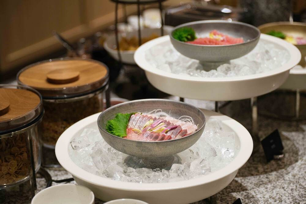 朝食ビュッフェ