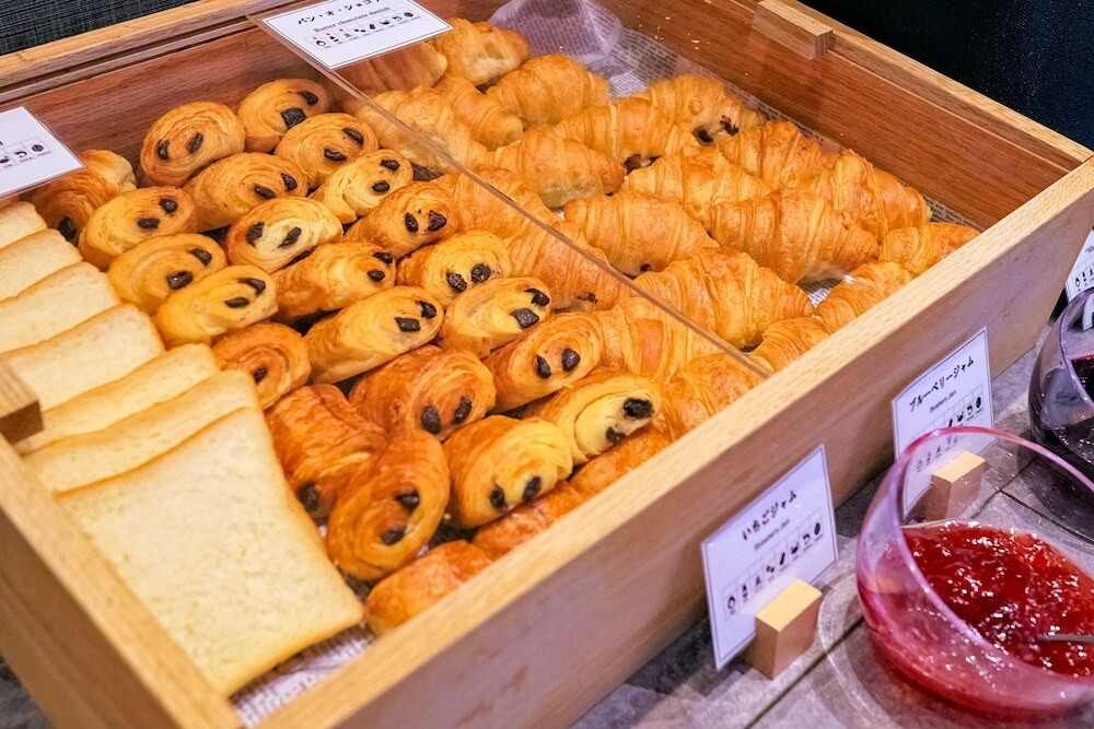 朝食ビュッフェ