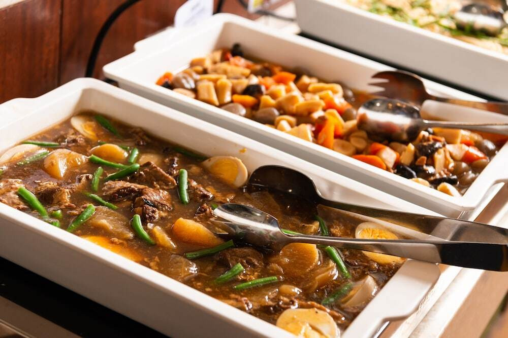 朝食ビュッフェ