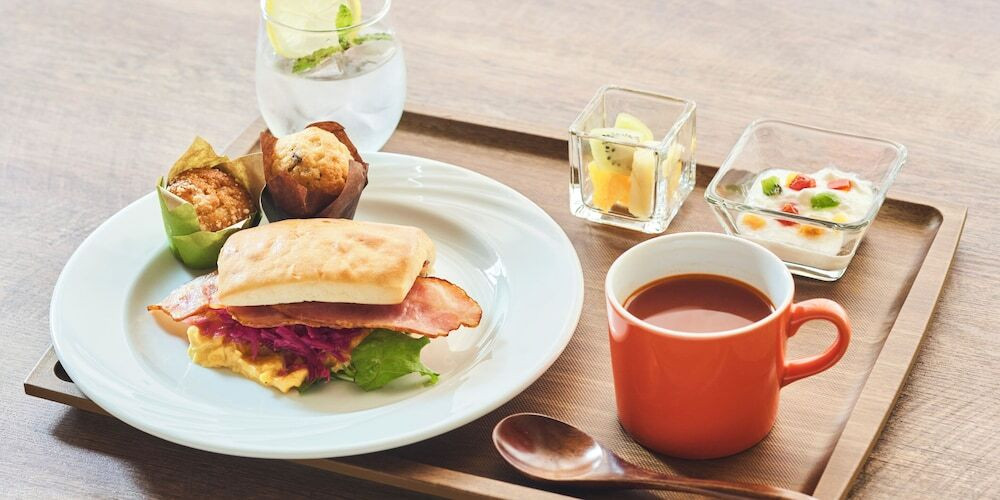 朝食ビュッフェ