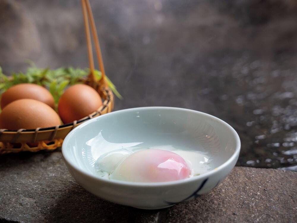 温泉卵作り体験