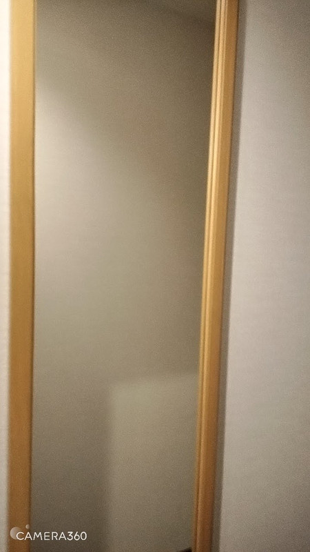 姿見もあって身だしなみも整えられましたね