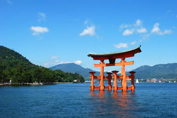 Itsukushima Shrine, Miyajima, Aki