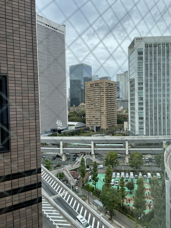 いちばん上層階にしたのですが、景色は良くありませんでした。