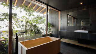 新館211:坪庭ビューバス東山ビューデラックス キングベッド