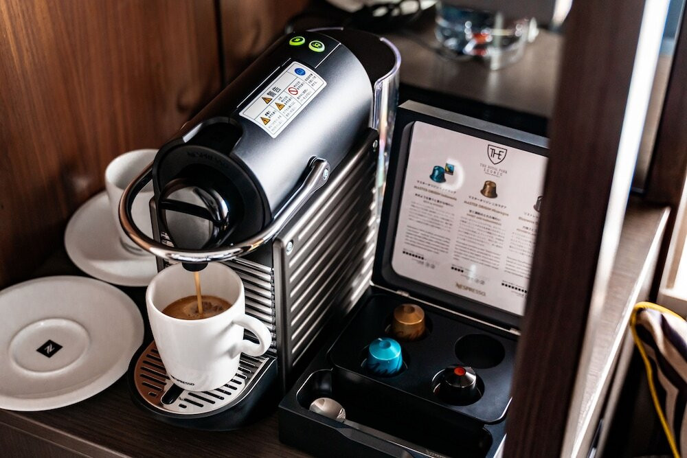 客室のコーヒーメーカー