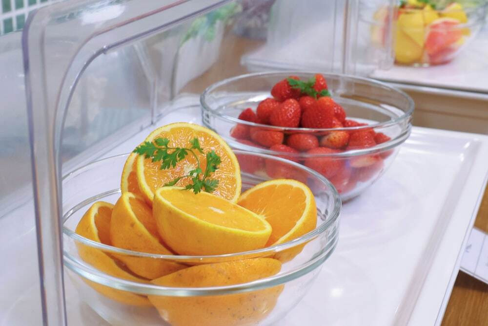 朝食ビュッフェ