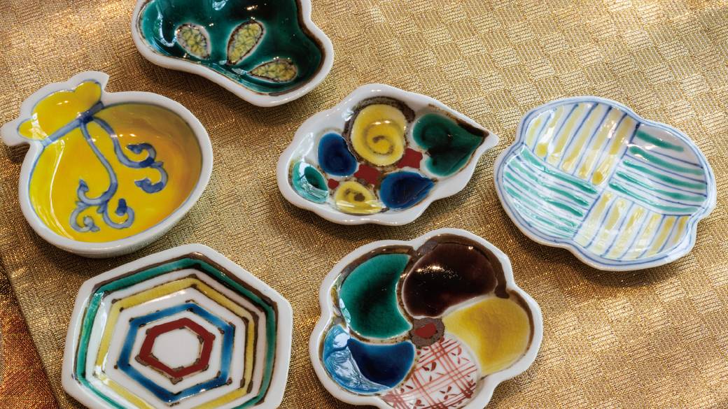 朝食ビュッフェ／九谷焼の豆皿 / 4