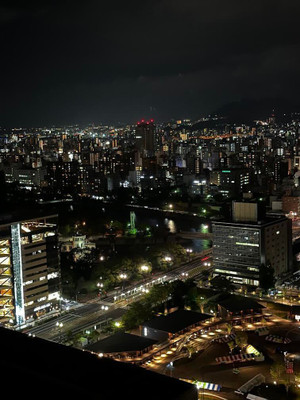 市内の夜景が一望できました！ / 2