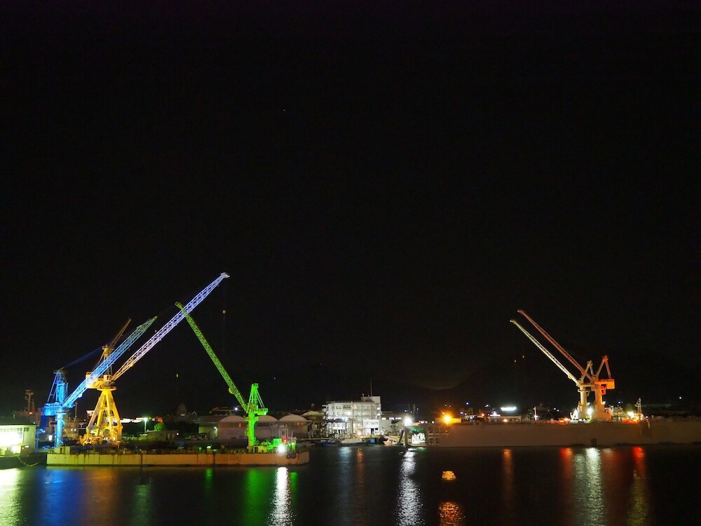 部屋からの景観