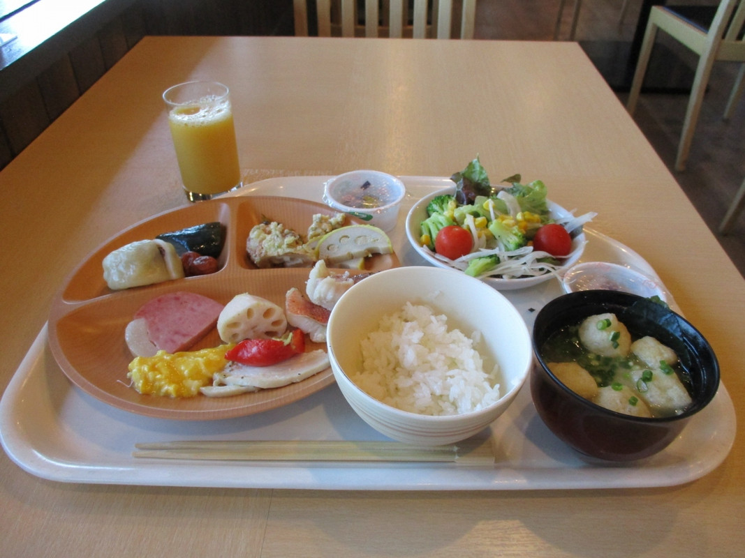 バイキングの朝食です。