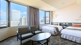 スタンダードフロア デラックスツイン (ベッド幅120cm、35㎡) 禁煙