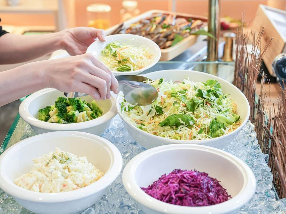 朝食ビュッフェ