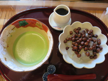「みつばち」 料理 32864751 豆かん　600円　プラス200円でおうすとセットに。