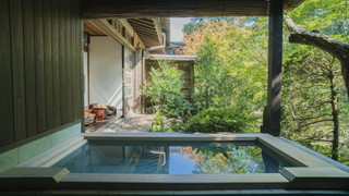 山桜花　露天風呂付