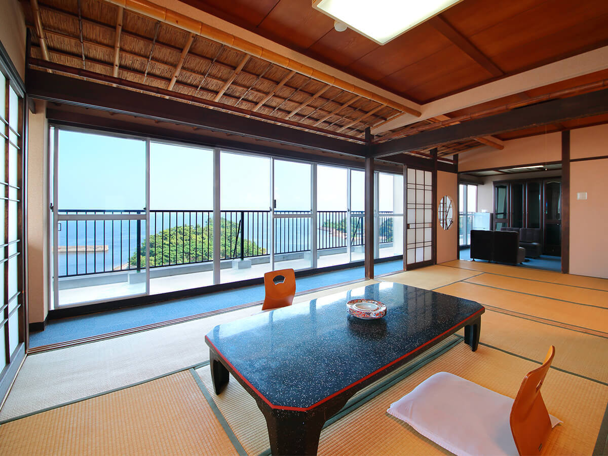 絶景の島原温泉が自慢♪海を眺めて家族団らん3420184