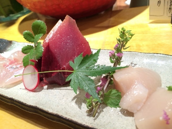 「魚斉」料理 8215 ホタテとかつお