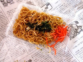 「白井やきそば」料理 1157727 持ち帰り焼きそば(中)！