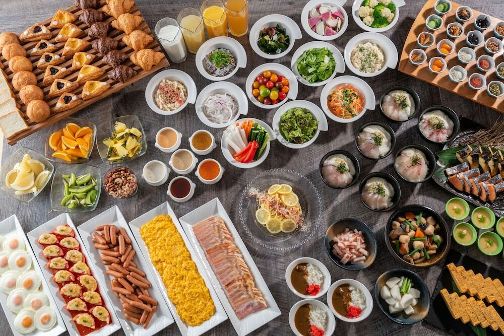 朝食ビュッフェ