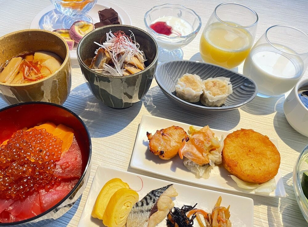 朝食ビュッフェ