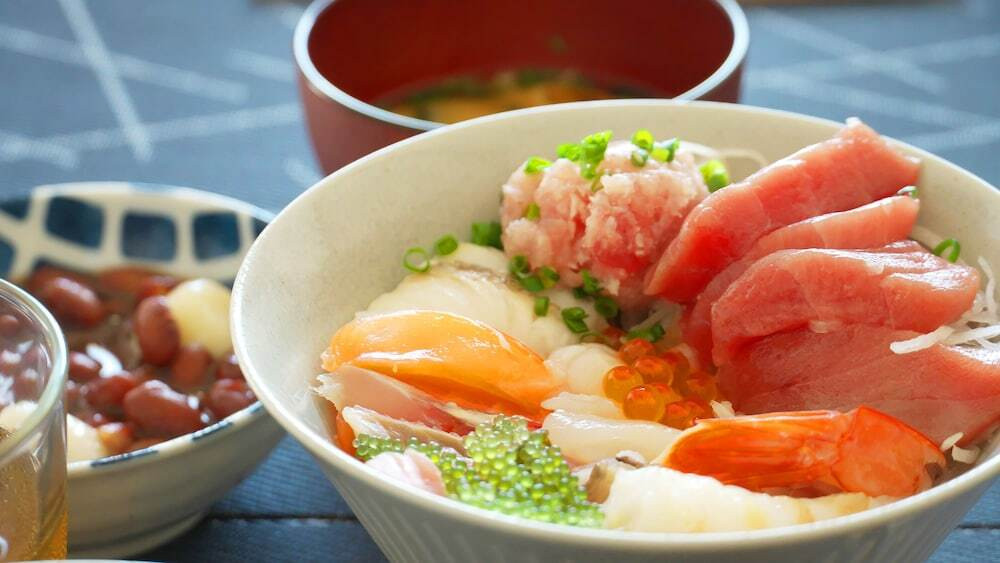 客室内のダイニングエリア