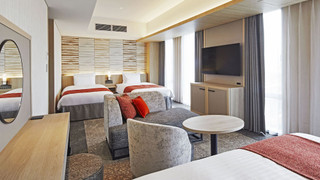 デラックス トリプルルーム 43㎡ 禁煙 シティビュー