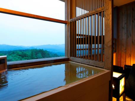 草津温泉 湯宿 季の庭 / 1