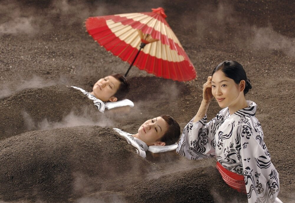 お宿名物砂むし温泉で、のんびりデトックスの旅4280781