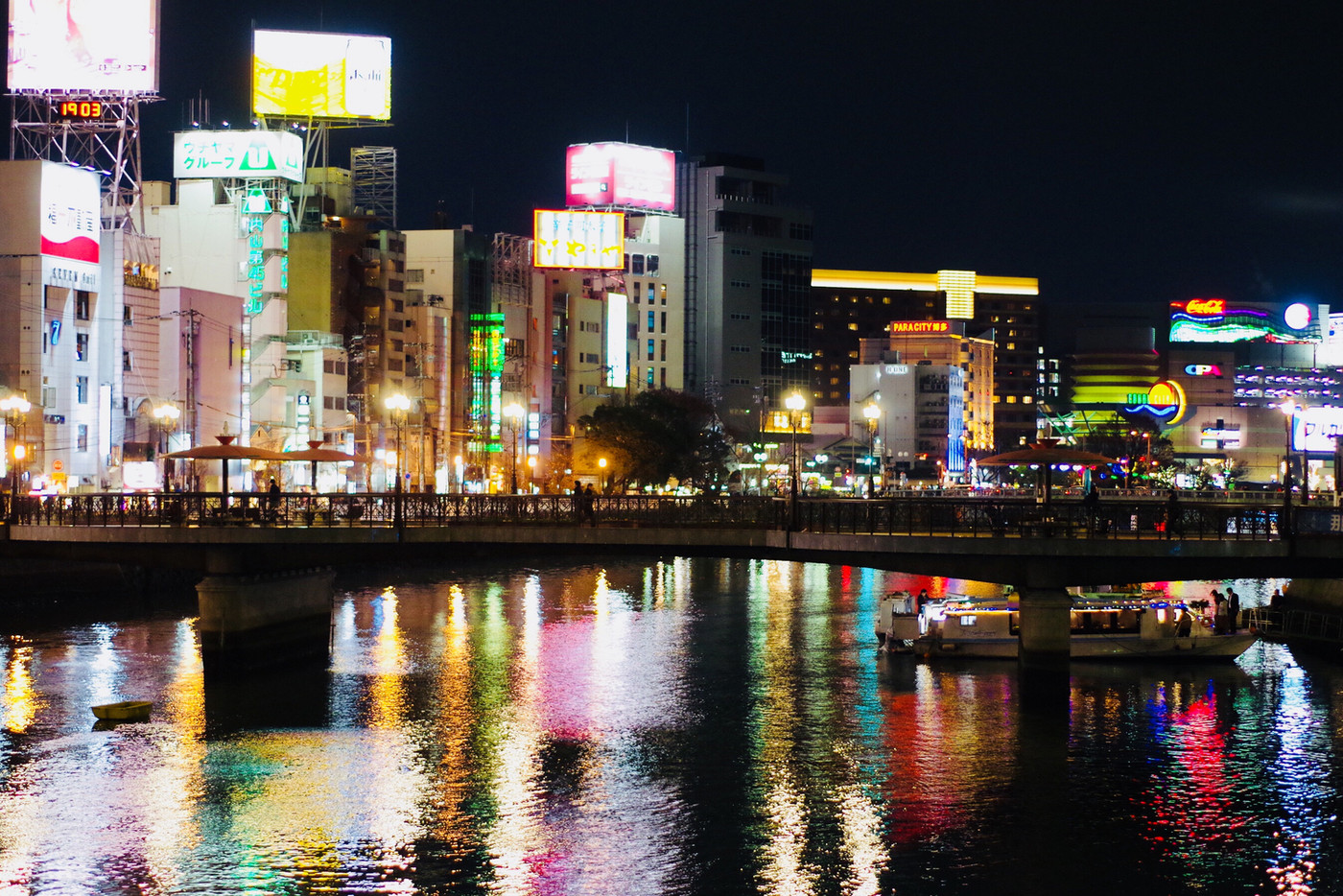 福岡中洲の夜景