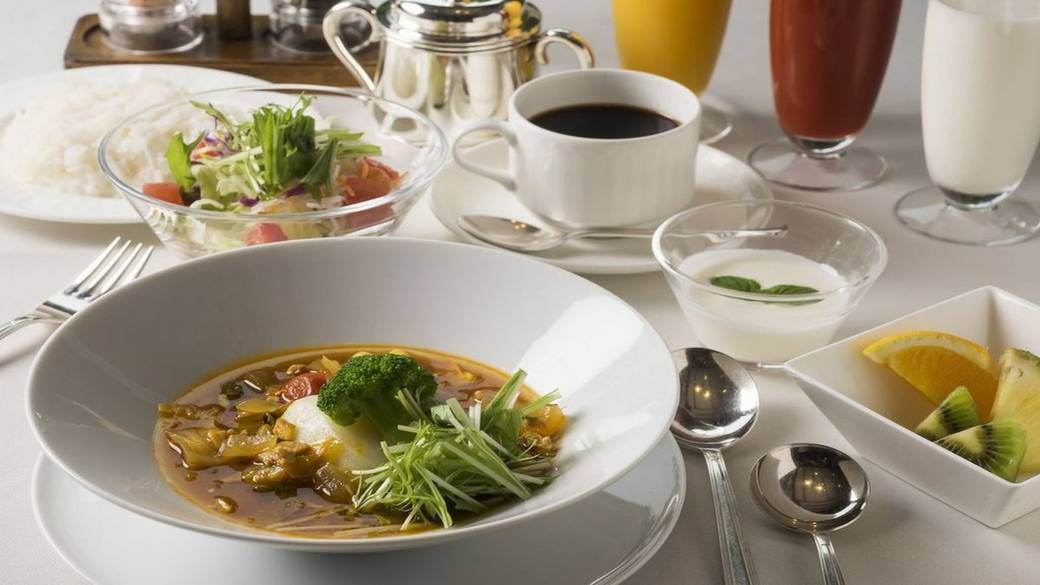 朝食一例／スープカレーセット / 1