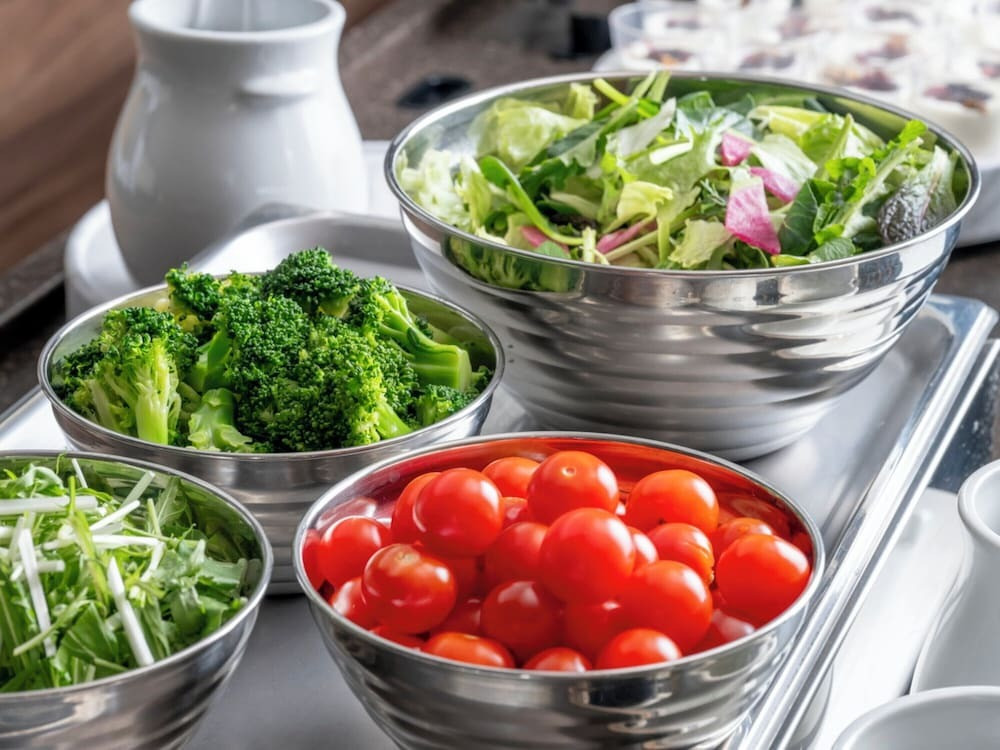 朝食ビュッフェ