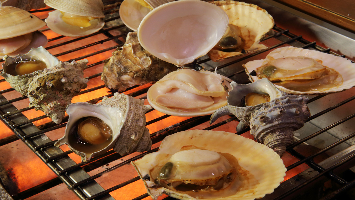 新鮮な魚介類に舌鼓♪3392437