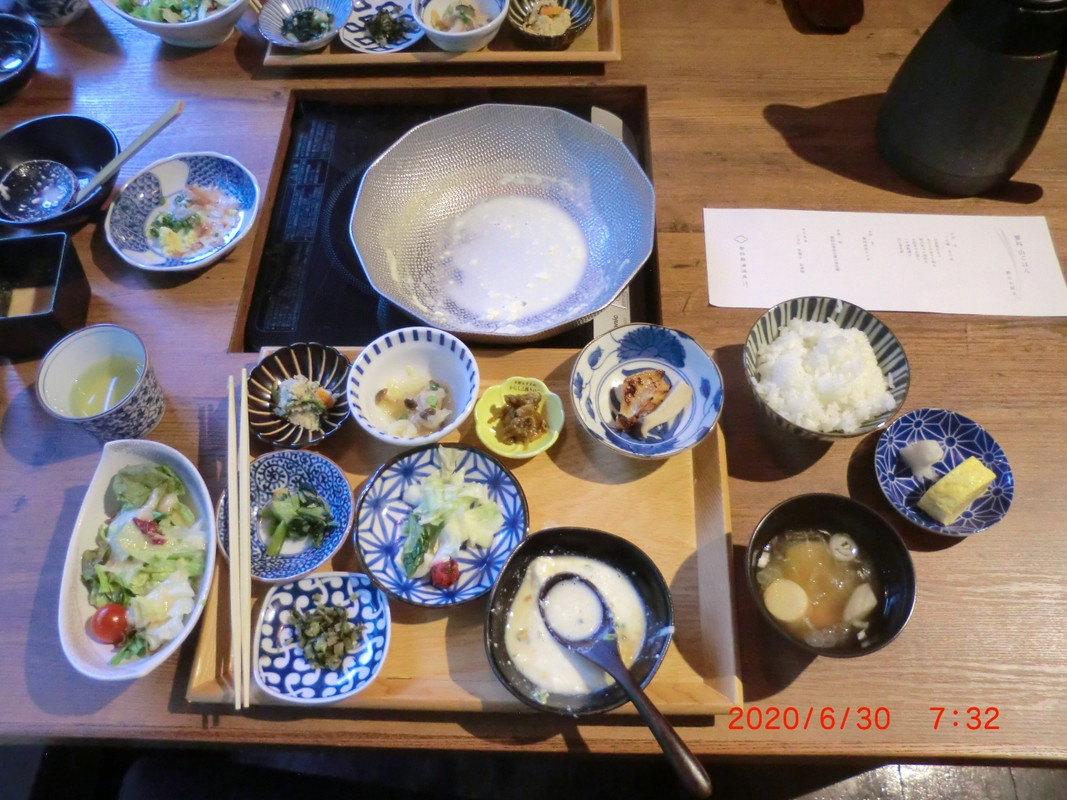 夕食の一部