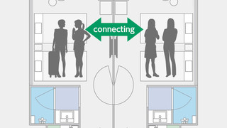 コネクティングルーム 5名様用 禁煙