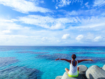 波照間島のテトラポットからの眺めは最高。