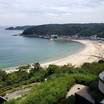 部屋からの風景・外浦海水浴場