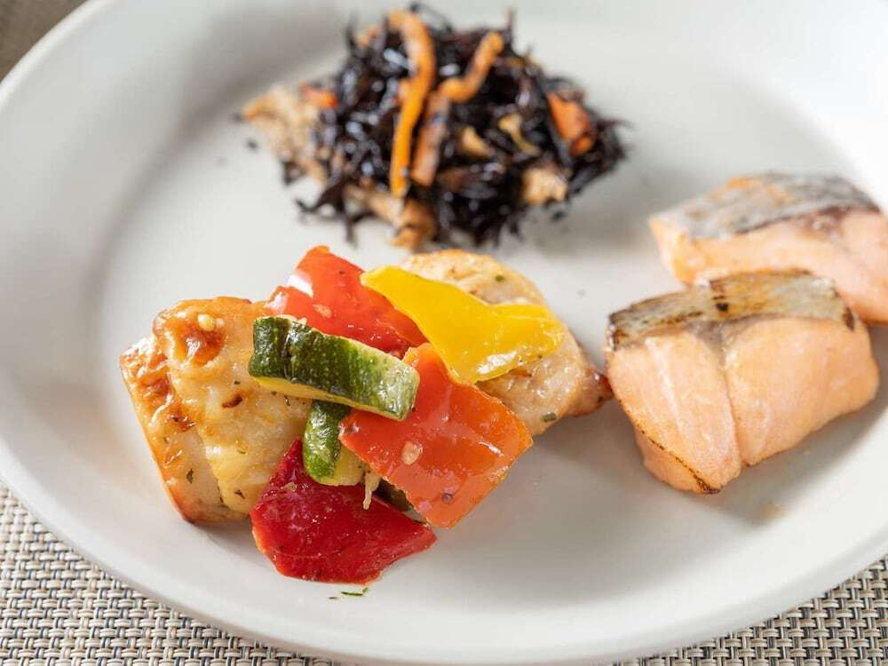 朝食ビュッフェ