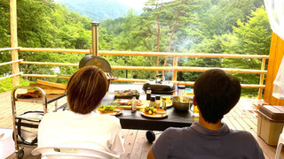 タイプBコンフォート テント バルコニー マウンテンビュー