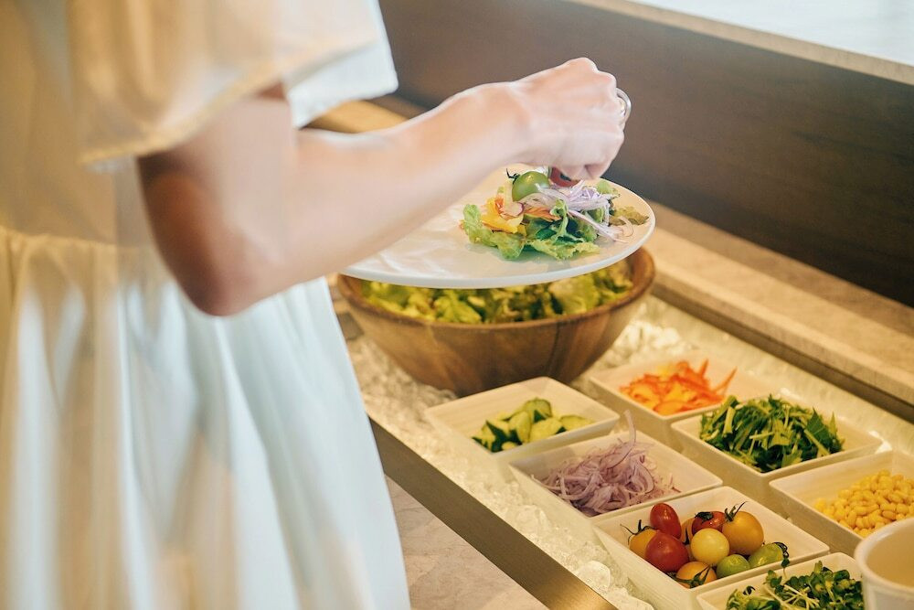 朝食ビュッフェ