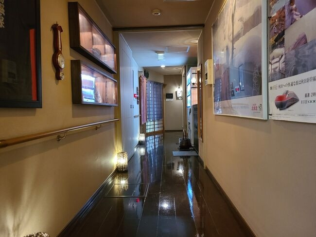 大浴場への通路