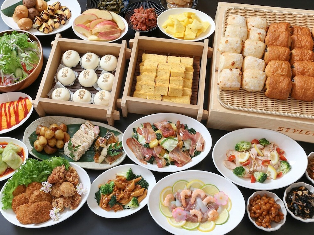 朝食ビュッフェ