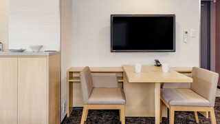 スーペリア ツインルーム 26㎡ 禁煙 2ベッド 洗濯乾燥機、ミニキッチン付き